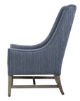 Galiot - Wingback Accent Chair - Blue