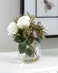Belmonte - Floral Bouquet & Vase - Green