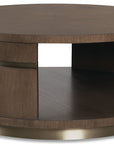 Commerce And Market - Roll With It Round Cocktail Table - Dark Brown