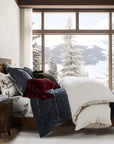 White Pine - Twin Reversible Quilt Set Set of 2 - White