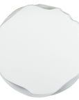 Melange - Alabaster End Table - White