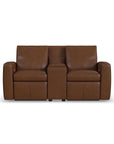 Aria - Power Reclining Loveseat With Console