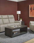 Vernon - Power Reclining Sofa With Console, Power Headrest, Lumbar, Heat & Massage