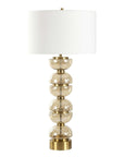 Assemble - Half-Sphere Table Lamp - Brass / Brown / Gold