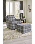 Nessa - Fabric Swivel Glider