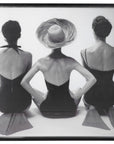 Ladies' Swimwear, 1959 - Fashion Print - Black