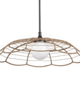 Lakeside - Indoor-Outdoor 1 Light Pendant - Black