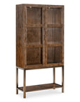 Melange - Mulholland Display Cabinet - Dark Brown