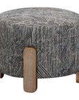 Jasper - Accent Ottoman - Exquisite Zebra