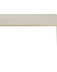 Jewel - Modern White Desk