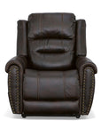 Oscar - Power Lift Recliner With Right-Hand Control & Power Headrest - Molasses