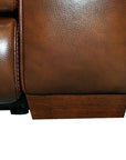 Grady - Power Loveseat Recliner With Power And Power Headrest, Power Lumbar - Cocoa