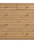 Andora Weathered Natural 5 Drawer Chest
