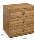 Andora Weathered Natural Nightstand