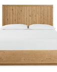 Andora Weathered Natural Panel Bed