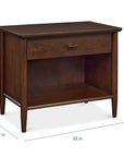Copenhagen Open Nightstand
