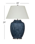 Ashe - Table Lamp - Blue