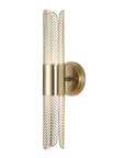 Cret - 2 Light LED Brass Sconce - Bronze