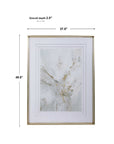 Ethos - Framed Abstract Print - Gold