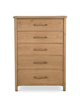 European Farmhouse 5 Drawer Chest