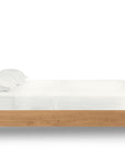 European Farmhouse Upholstered Platform Bed