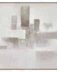 Framed Canvas Urban Stillness - Natural