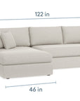Allure Track Arm Sectional