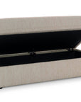 Allure Storage Ottoman with Casters