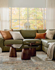Pantheon Large Glass Top Coffee Table