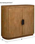 Newell - Wood 2 Door Cabinet - Natural