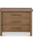 European Farmhouse 3 Drawer Nightstand