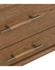European Farmhouse 2 Drawer Bedside Table