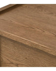 European Farmhouse 2 Drawer Bedside Table