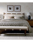 European Farmhouse 3 Drawer Nightstand