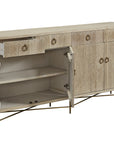 Emiko - 4-Drawer Server - Light Brown
