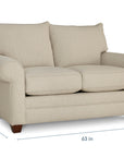 Alexander Roll Arm Loveseat