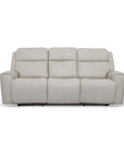 Barnett - Power Reclining Sofa With Power Headrests & Lumbar