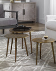 Kasai - Coffee Tables (Set of 3) - Gold