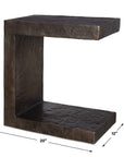 Obra - Outdoor Side Table - Bronze