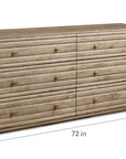 Andora 6 Drawer Dresser