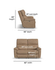 Porter - Power Reclining Loveseat With Power Headrest & Lumbar