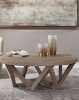 Kendry - Reclaimed Wood Coffee Table - Light Brown