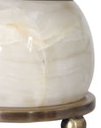 Natania - Plated Buffet Lamp - Brass