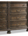 Rhapsody - 12-Drawer Dresser - Dark Brown