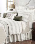 Prescott - Queen Duvet Cover Set Set of 3 - Taupe