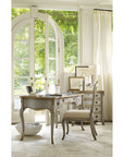 Writing Desk 54" - Pearl Silver