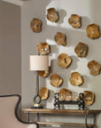 Tamarine - Wood Wall Art (Set of 3) - Light Brown