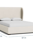 Stacy Upholstered Platform Bed