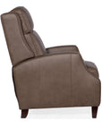 RC - Tricia Manual Push Back Recliner - Dark Brown
