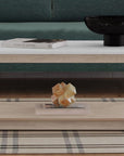 Horizons - Cocktail Table - White Oak / White Marble